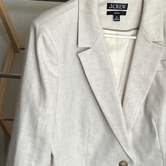 NWT J.Crew Helena blazer in stretch linen blend - Picture 7 of 7